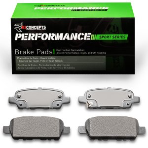 Infiniti Q70L Brake Pads - Rear - R1 Concepts - Performance Sport - `02-`25
